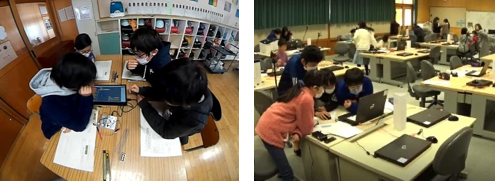 浜松市立雄踏小学校 5～6年生のプログラミング授業への協力